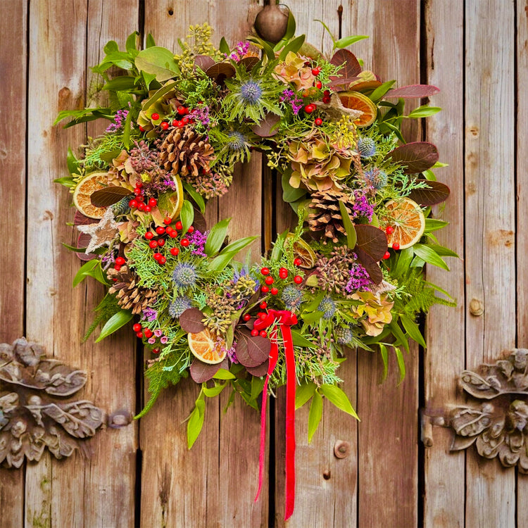 Christmas wreath workshop