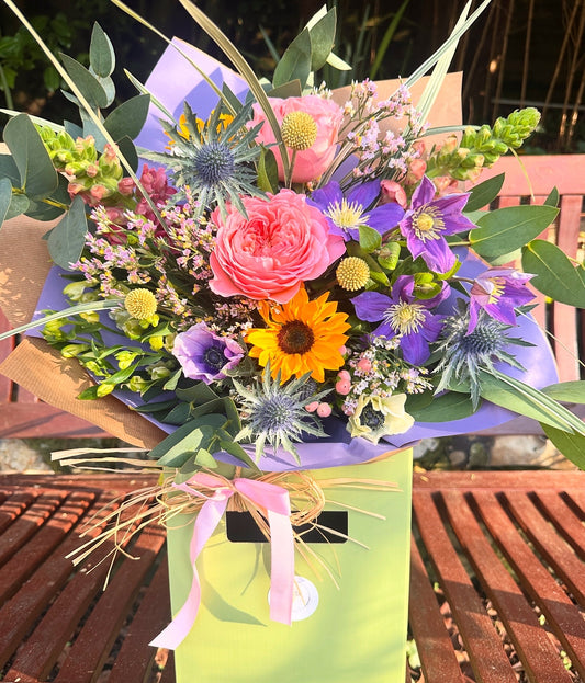 Florist choice bouquet specially chosen by your local florist