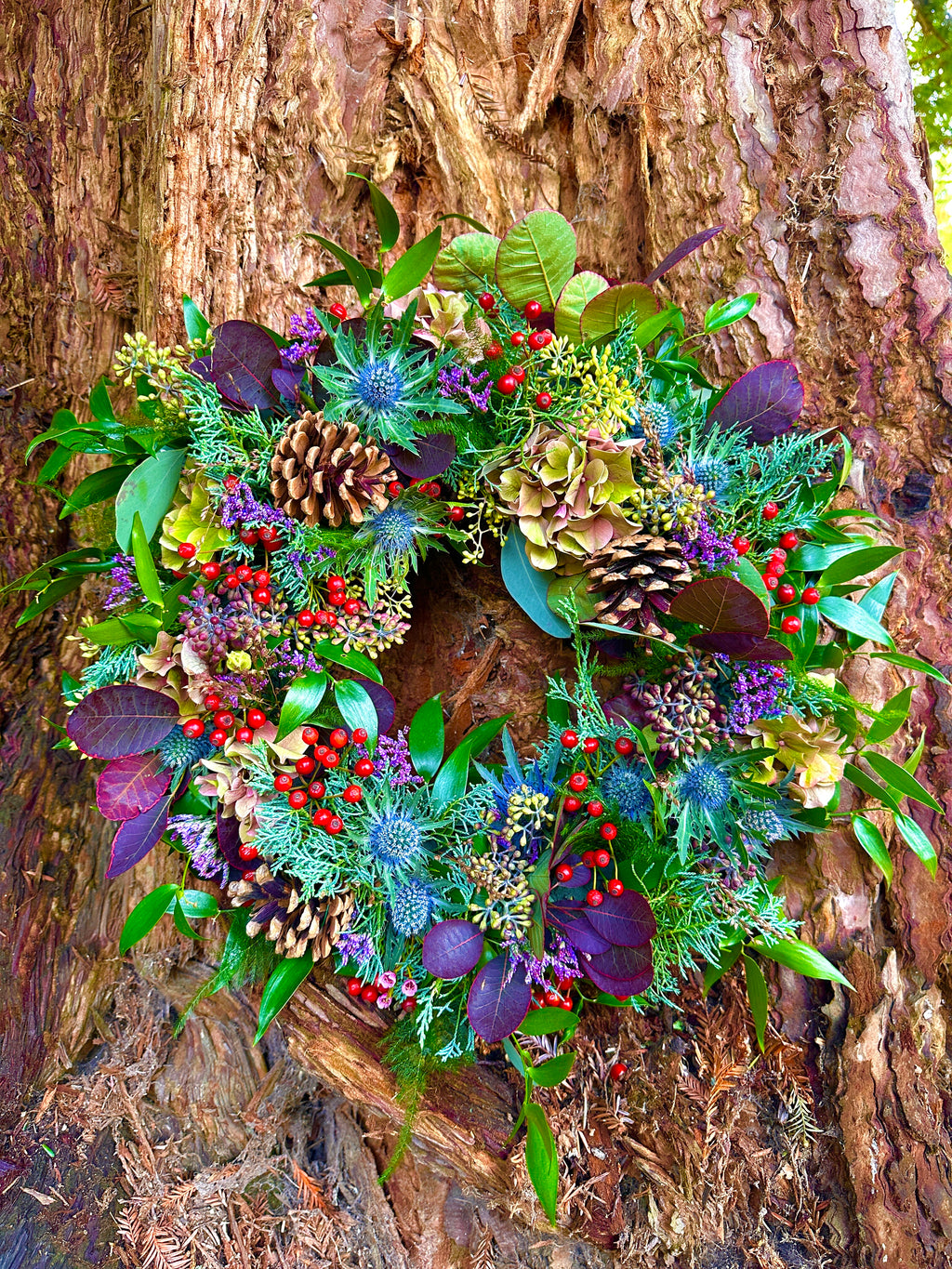 Southdown Hedgerow - Rustic and Natural Tones